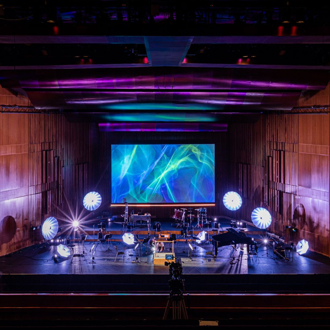 An on stage symphony